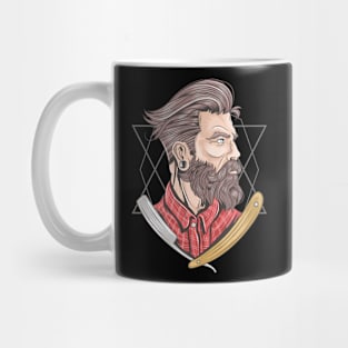 Barber Tshirt Cutting Mug